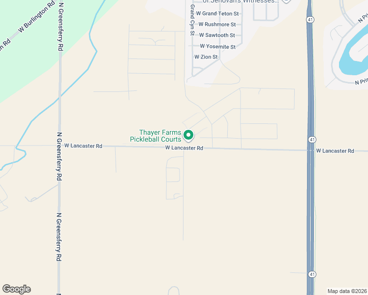 map of restaurants, bars, coffee shops, grocery stores, and more near 12531 Kenosha Lane in Rathdrum
