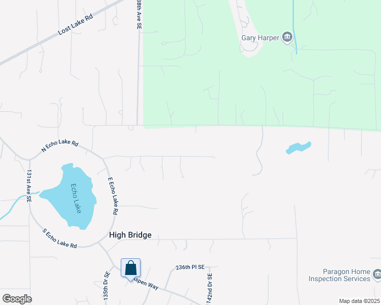 map of restaurants, bars, coffee shops, grocery stores, and more near 14111 230th Street Southeast in Snohomish