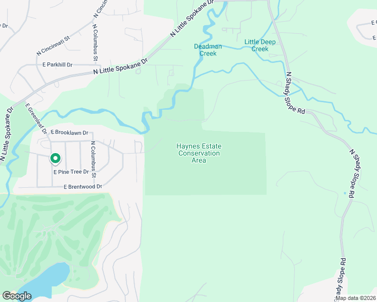 map of restaurants, bars, coffee shops, grocery stores, and more near 1712 East Leona Drive in Spokane