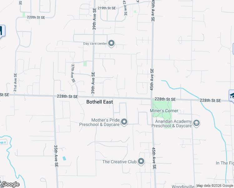 map of restaurants, bars, coffee shops, grocery stores, and more near 22716 41st Drive Southeast in Bothell