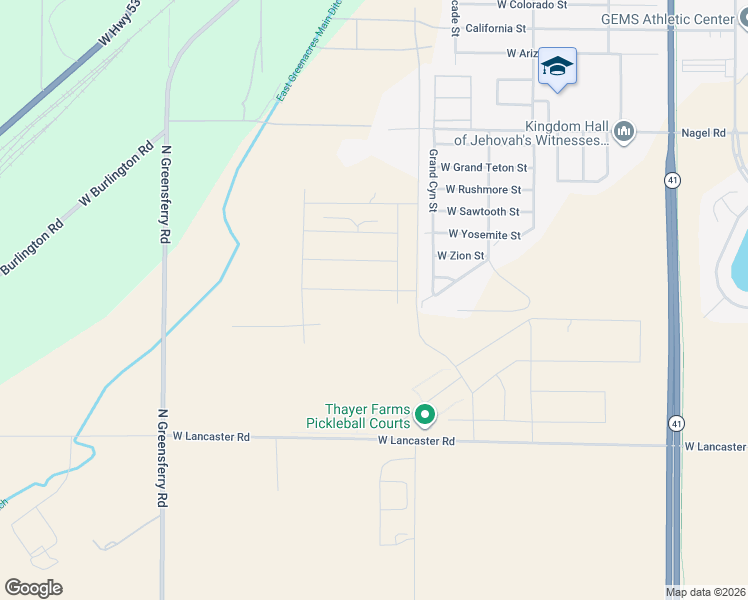map of restaurants, bars, coffee shops, grocery stores, and more near 9073 Disc Avenue in Rathdrum