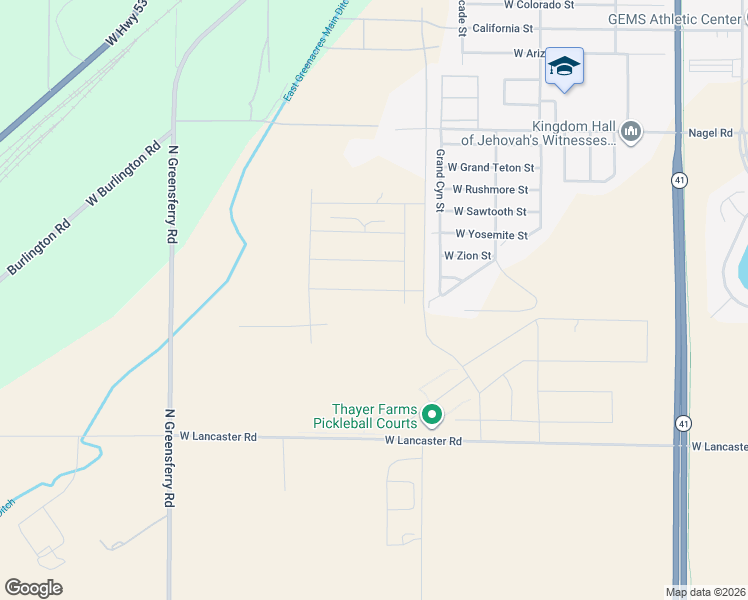 map of restaurants, bars, coffee shops, grocery stores, and more near 9073 Disc Avenue in Rathdrum