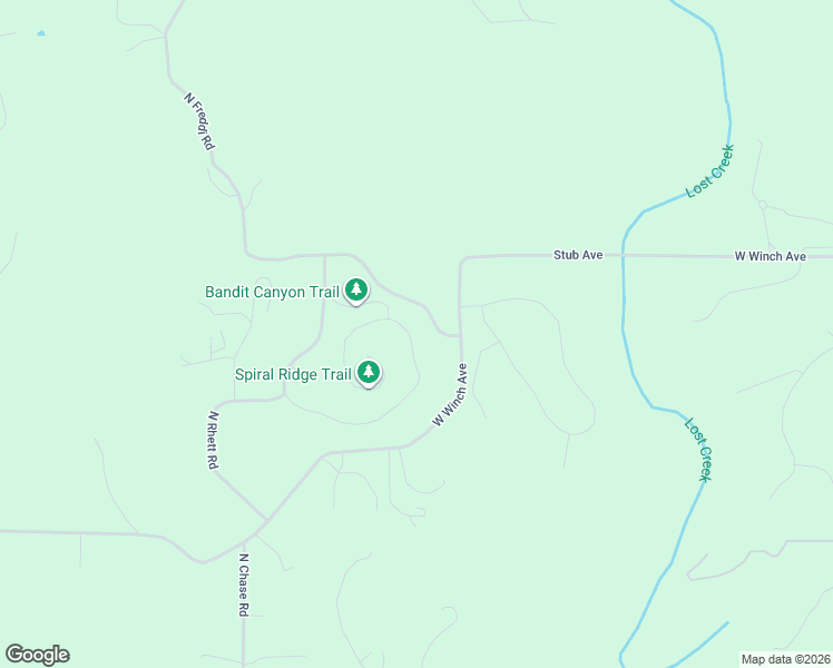 map of restaurants, bars, coffee shops, grocery stores, and more near 13497 North Spiral Ridge Trail in Twin Lakes