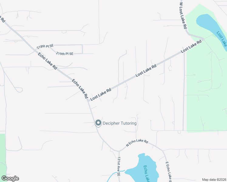 map of restaurants, bars, coffee shops, grocery stores, and more near 13012 Lost Lake Road in Snohomish