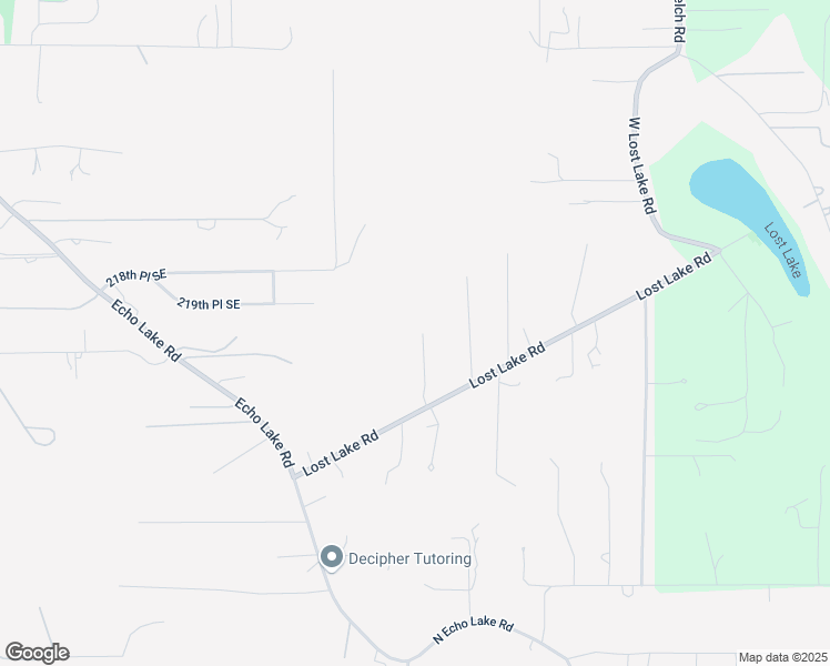 map of restaurants, bars, coffee shops, grocery stores, and more near 13125 Lost Lake Road in Snohomish