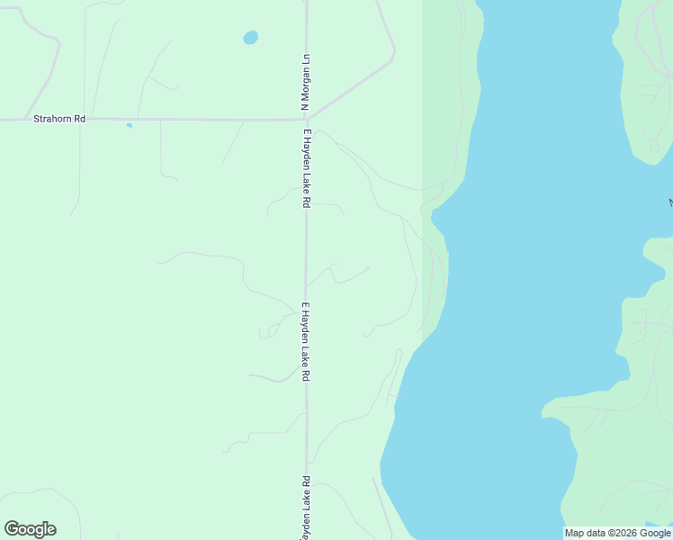 map of restaurants, bars, coffee shops, grocery stores, and more near 37593 East Hayden Lake Road in Hayden