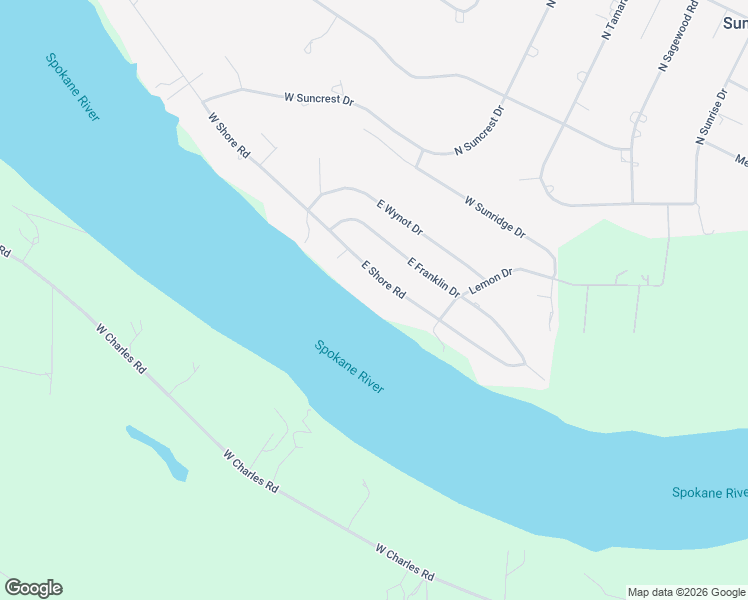 map of restaurants, bars, coffee shops, grocery stores, and more near 330 East Shore Road in Nine Mile Falls