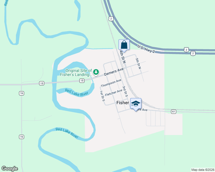 map of restaurants, bars, coffee shops, grocery stores, and more near 303 Thompson Avenue in Fisher