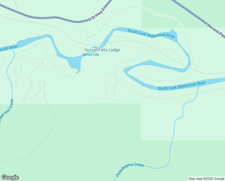 map of restaurants, bars, coffee shops, grocery stores, and more near 21919 Wits End Road in Index