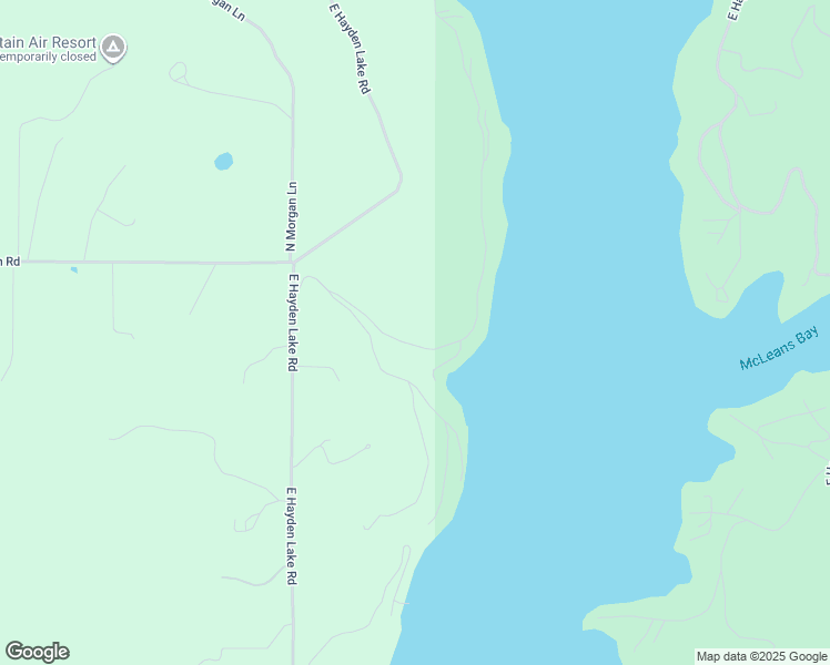 map of restaurants, bars, coffee shops, grocery stores, and more near in Hayden Lake