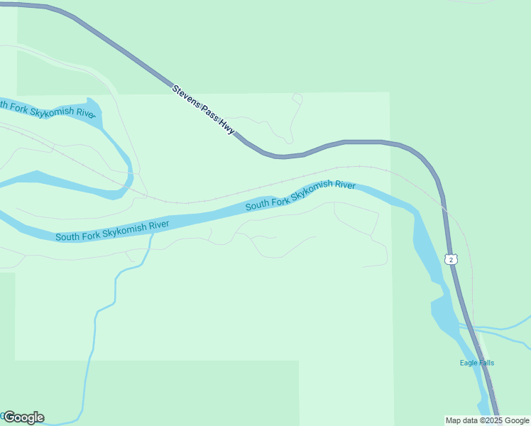 map of restaurants, bars, coffee shops, grocery stores, and more near 52521 South Riverside Road in Gold Bar