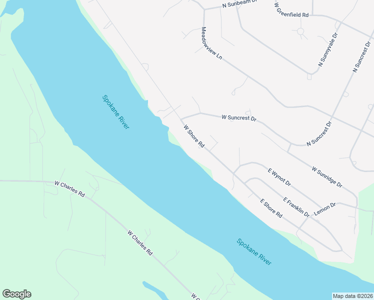 map of restaurants, bars, coffee shops, grocery stores, and more near 12827 West Shore Road in Nine Mile Falls