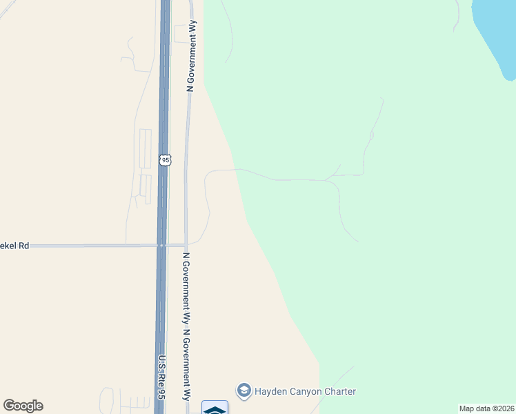 map of restaurants, bars, coffee shops, grocery stores, and more near East Rookery Road in Hayden