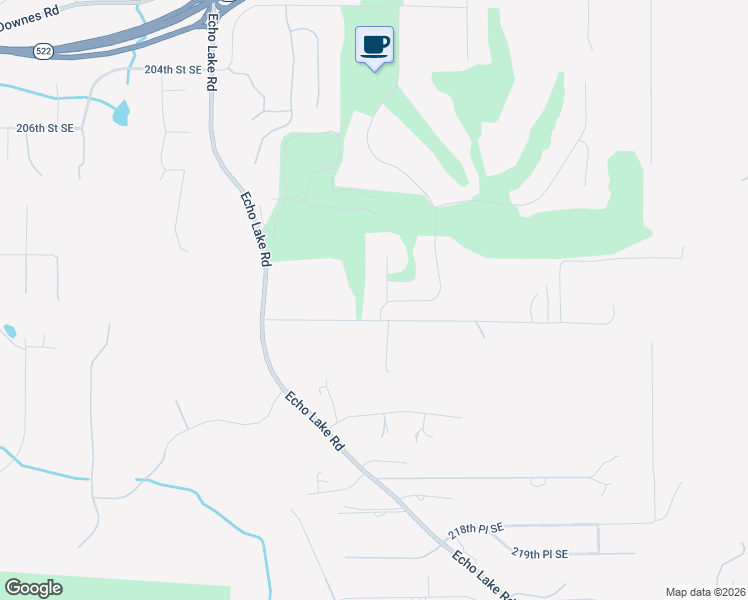 map of restaurants, bars, coffee shops, grocery stores, and more near 21116 120th Drive Southeast in Snohomish