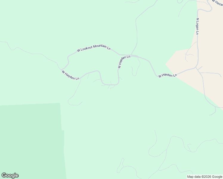 map of restaurants, bars, coffee shops, grocery stores, and more near 5414 West Hayden Lane in Spokane