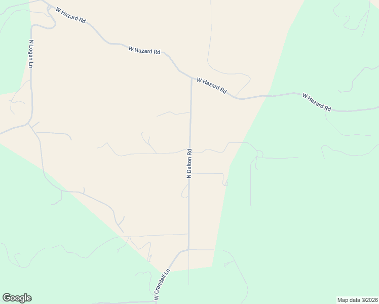 map of restaurants, bars, coffee shops, grocery stores, and more near 16134 North Dalton Road in Spokane