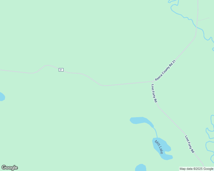 map of restaurants, bars, coffee shops, grocery stores, and more near County Road 31 in Northome