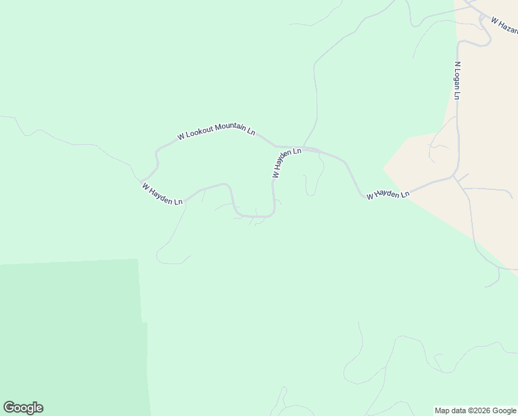 map of restaurants, bars, coffee shops, grocery stores, and more near 5414 West Hayden Lane in Spokane