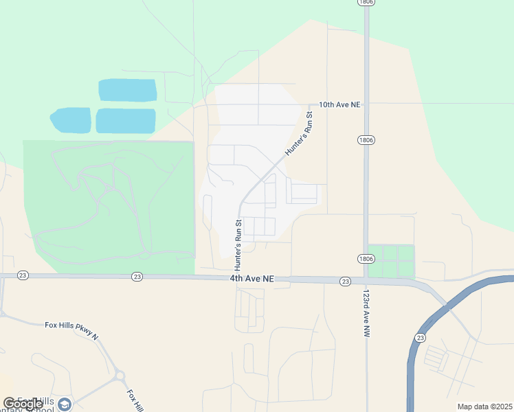 map of restaurants, bars, coffee shops, grocery stores, and more near 3410 5th Avenue Northeast in Watford City