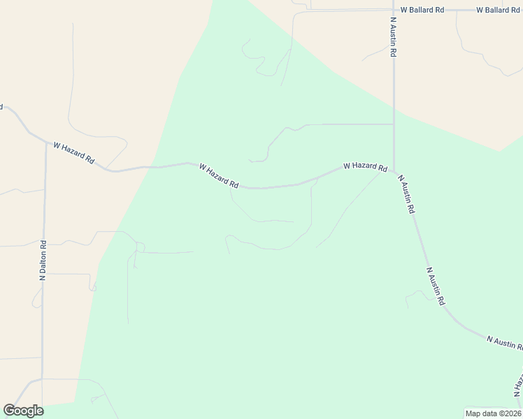 map of restaurants, bars, coffee shops, grocery stores, and more near 2615 West Hazard Road in Spokane