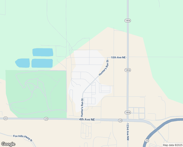 map of restaurants, bars, coffee shops, grocery stores, and more near 3502 8th Avenue Northeast in Watford City