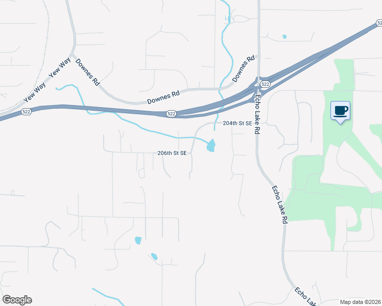 map of restaurants, bars, coffee shops, grocery stores, and more near 21611 111th Avenue Southeast in Snohomish
