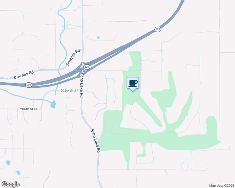 map of restaurants, bars, coffee shops, grocery stores, and more near 20413 118th Avenue Southeast in Snohomish