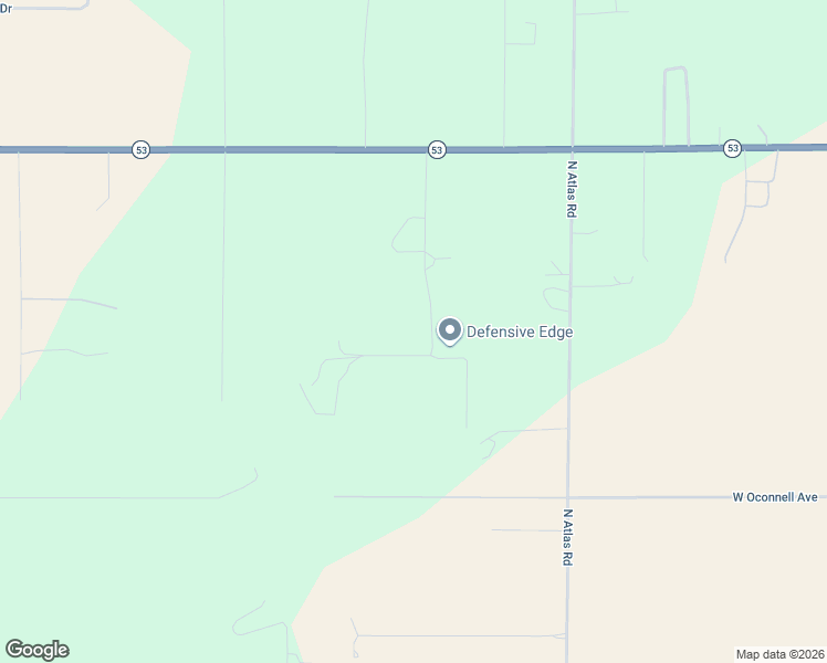map of restaurants, bars, coffee shops, grocery stores, and more near 15707 North Ranch Valley Road in Rathdrum
