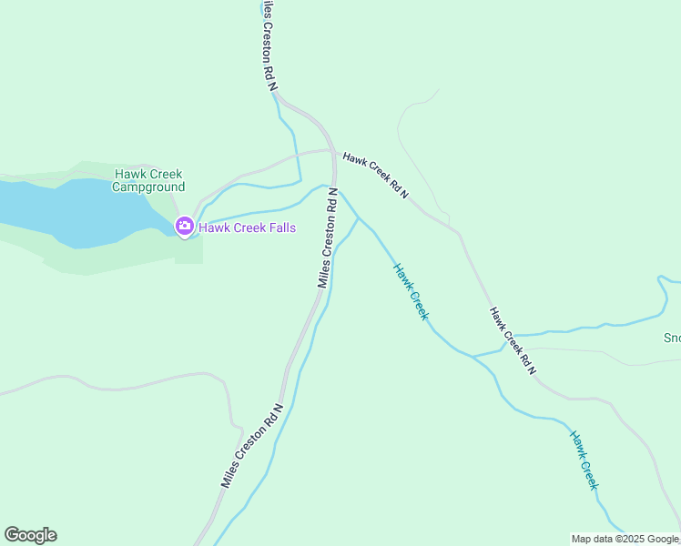 map of restaurants, bars, coffee shops, grocery stores, and more near 37762 Miles Creston Road North in Davenport