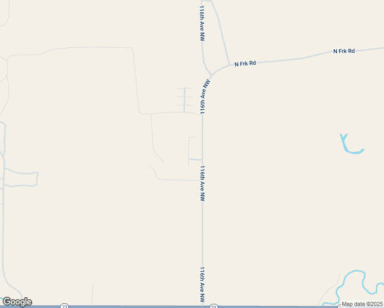 map of restaurants, bars, coffee shops, grocery stores, and more near Unnamed Road in Watford City