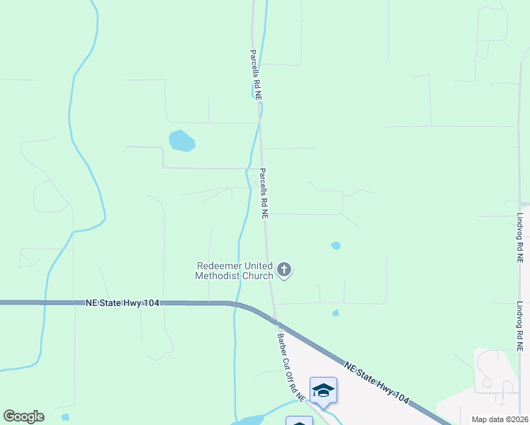map of restaurants, bars, coffee shops, grocery stores, and more near 27587 Parcells Road Northeast in Kingston