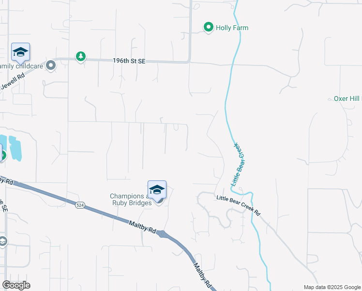 map of restaurants, bars, coffee shops, grocery stores, and more near 20014 Little Bear Creek Road in Woodinville