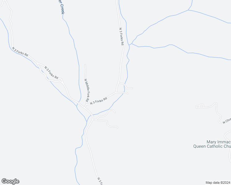 map of restaurants, bars, coffee shops, grocery stores, and more near 21392 North 3 Forks Road in Rathdrum