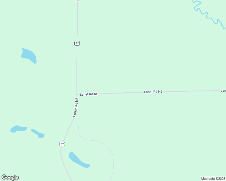 map of restaurants, bars, coffee shops, grocery stores, and more near 20775 Lanet Road Northeast in Blackduck