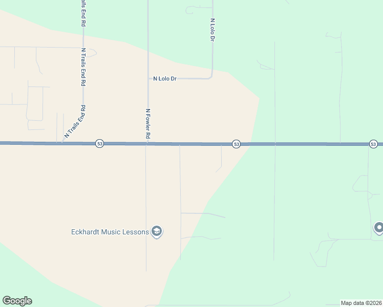 map of restaurants, bars, coffee shops, grocery stores, and more near 4882 Idaho 53 in Rathdrum