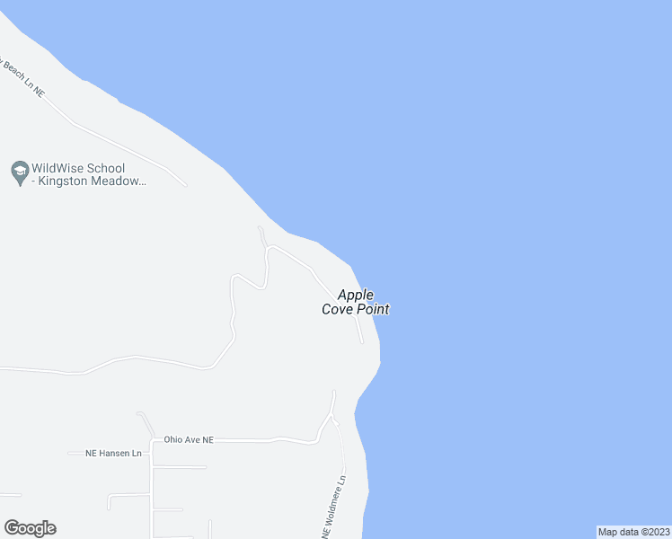 map of restaurants, bars, coffee shops, grocery stores, and more near 12036 Northeast Apple Tree Point Lane in Kingston