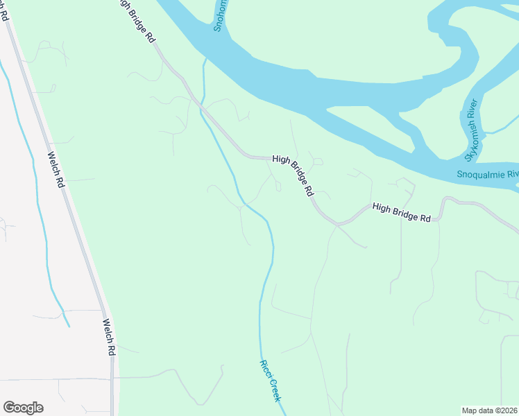 map of restaurants, bars, coffee shops, grocery stores, and more near 14630 High Bridge Road in Monroe