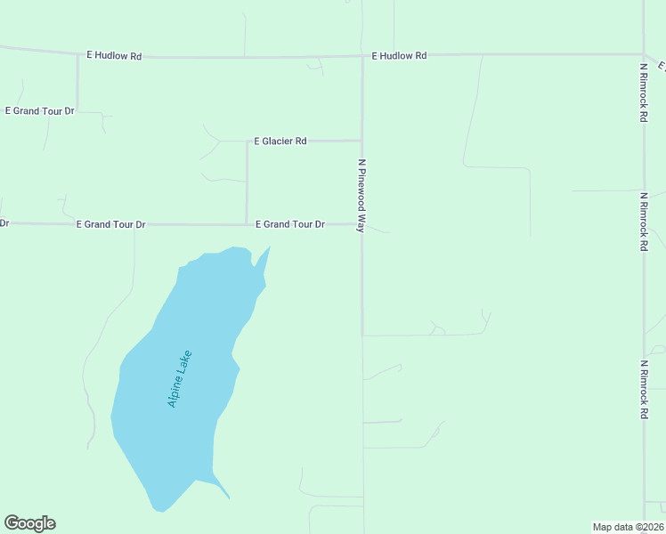 map of restaurants, bars, coffee shops, grocery stores, and more near 16015 North Pinewood Way in Hayden