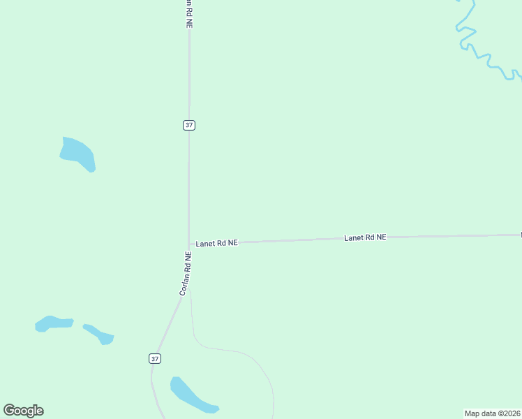 map of restaurants, bars, coffee shops, grocery stores, and more near 20775 Lanet Road Northeast in Blackduck