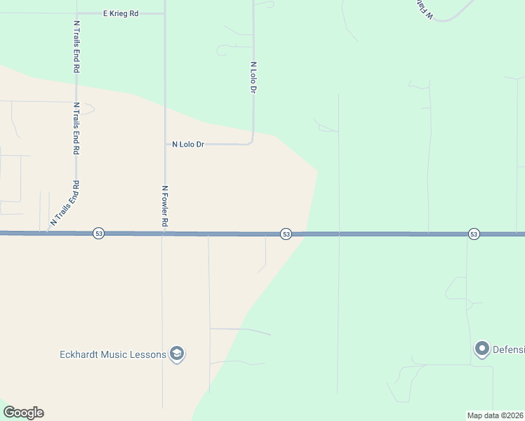 map of restaurants, bars, coffee shops, grocery stores, and more near 4725 Idaho 53 in Rathdrum