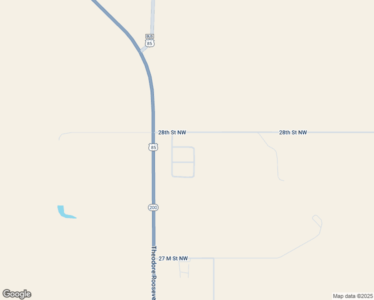 map of restaurants, bars, coffee shops, grocery stores, and more near 14292 28th Street Northwest in Alexander