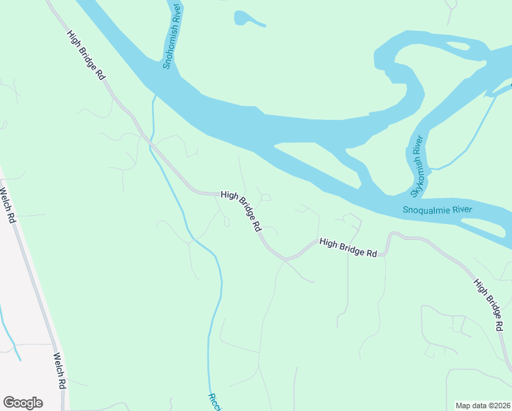 map of restaurants, bars, coffee shops, grocery stores, and more near 14501-14599 High Bridge Rd in Monroe