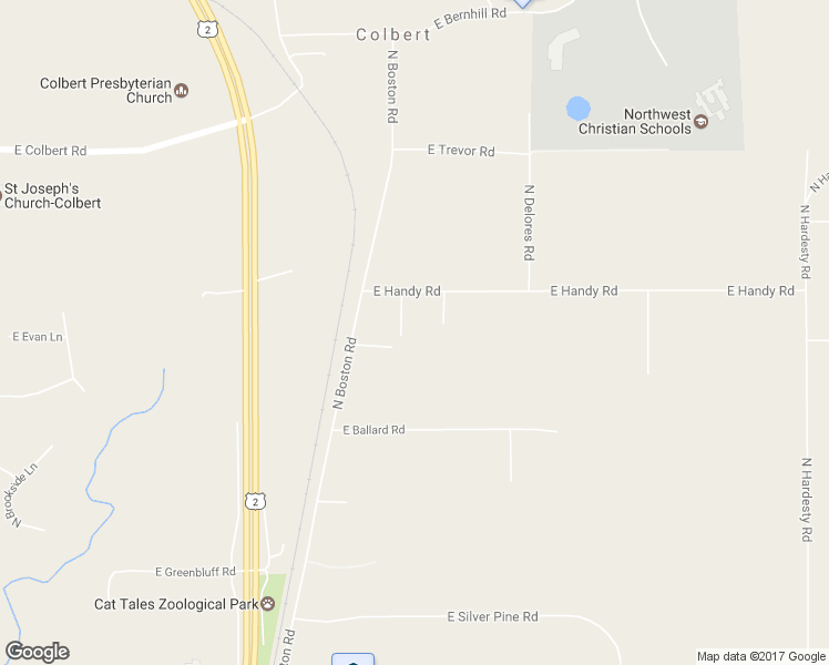 map of restaurants, bars, coffee shops, grocery stores, and more near 17806 North Freedom Lane in Colbert