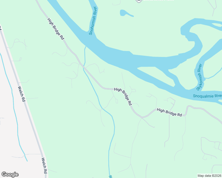 map of restaurants, bars, coffee shops, grocery stores, and more near 14501 High Bridge Road in Monroe