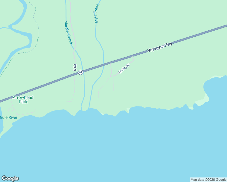 map of restaurants, bars, coffee shops, grocery stores, and more near 42 Gonnellas Road in Grand Marais