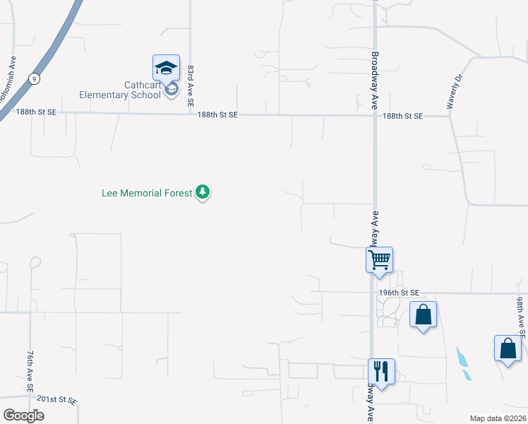 map of restaurants, bars, coffee shops, grocery stores, and more near 1298 2nd Street in Snohomish