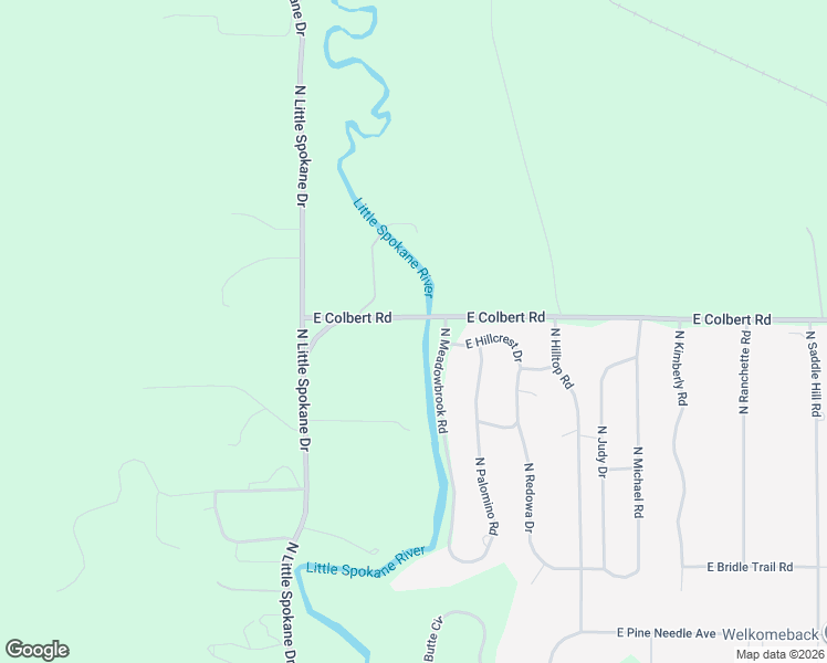 map of restaurants, bars, coffee shops, grocery stores, and more near 2406 East Colbert Road in Colbert
