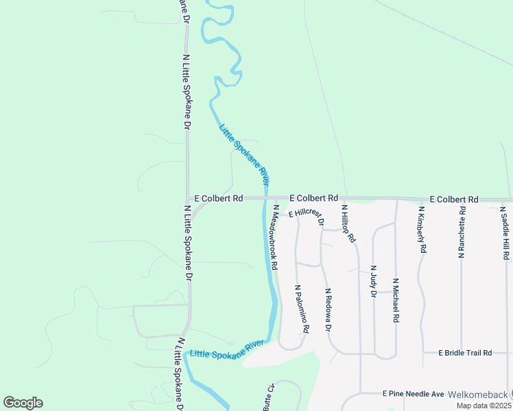 map of restaurants, bars, coffee shops, grocery stores, and more near 2406 East Colbert Road in Colbert