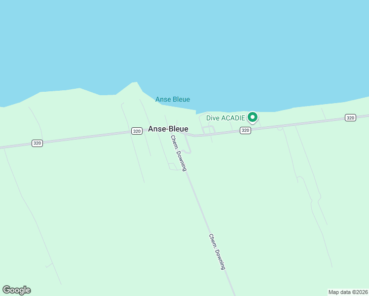 map of restaurants, bars, coffee shops, grocery stores, and more near 738 Route 303 in Anse-Bleue