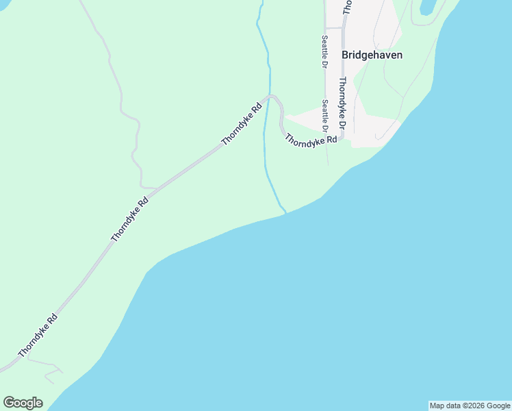 map of restaurants, bars, coffee shops, grocery stores, and more near 2063 Thorndyke Road in Port Ludlow